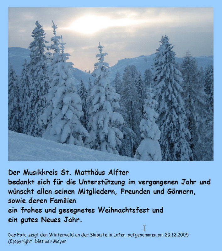 Winterwald bei Lofer